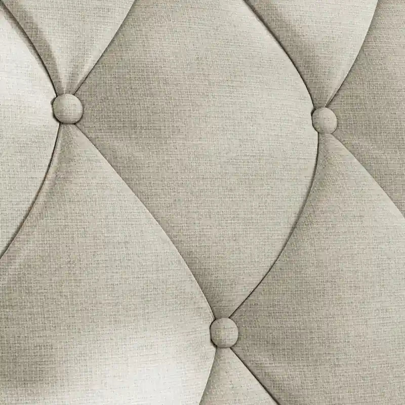 Canapé 3 places en polyester 78,75 avec dossier et coussins capitonnés-28