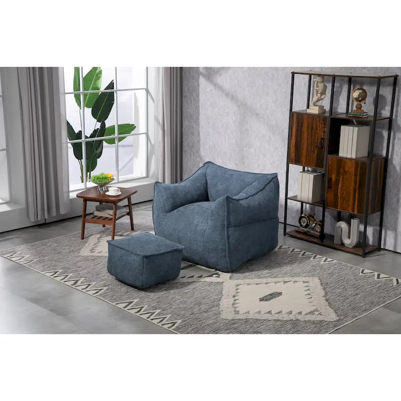 GDFStudio - Pouf COOLMORE Boucle avec rembourrage en mousse à mémoire de forme pour un confort optimal-38