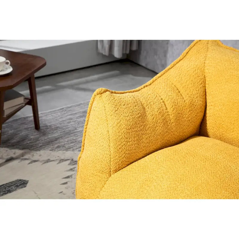 GDFStudio - Pouf COOLMORE Boucle avec rembourrage en mousse à mémoire de forme pour un confort optimal-17