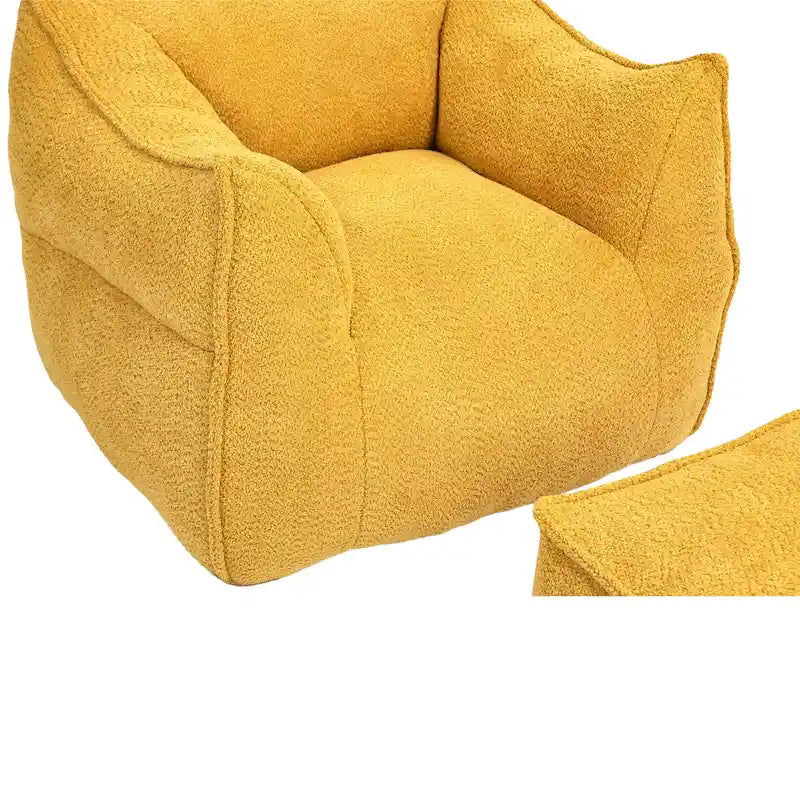 GDFStudio - Pouf COOLMORE Boucle avec rembourrage en mousse à mémoire de forme pour un confort optimal-24