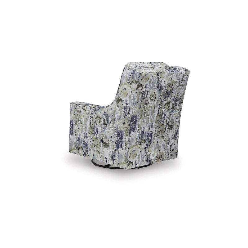 Fauteuil pivotant à bascule gris/vert Dustinford, Signature Design by Ashley - 76 cm (L) x 99 cm (P) x 104 cm (H)-5