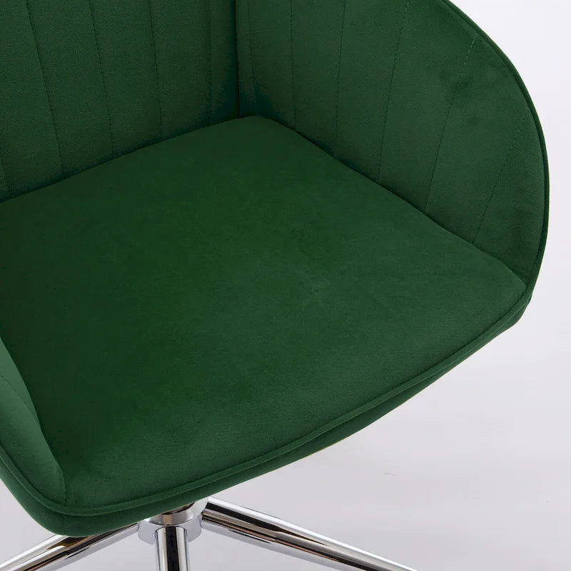 Chaise de bureau réglable, pour la maison ou la chambre, chaise pivotante ergonomique, dossier inclinable, confortable pour une utilisation prolongée.-21