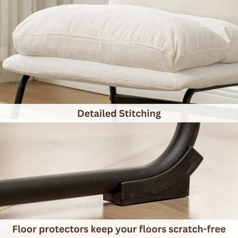 Chaises de salle à manger rembourrées, lot de 2-6