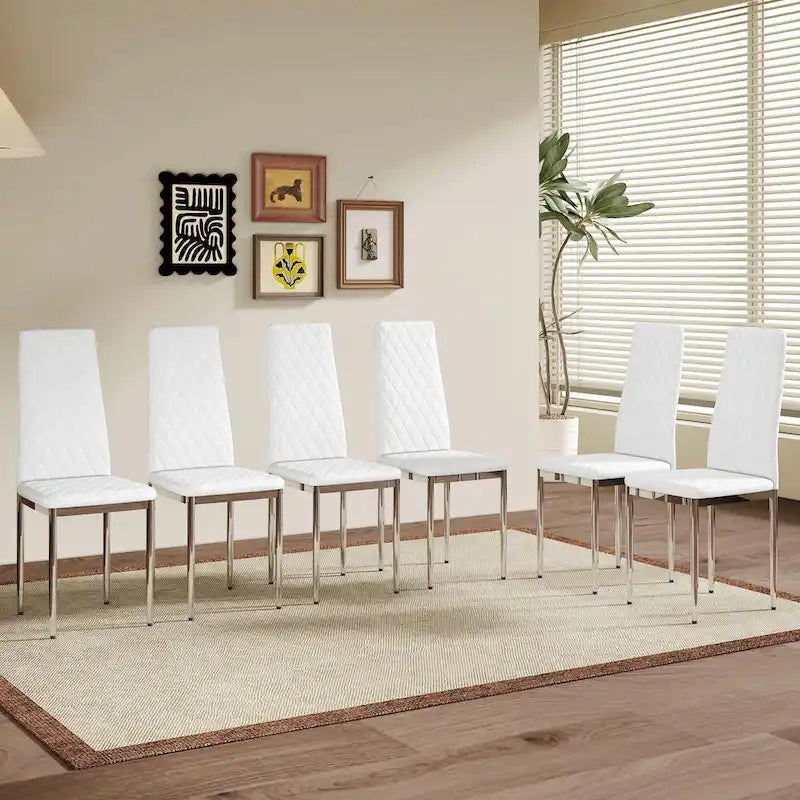 Modern Style Dining Chairs Set of 6