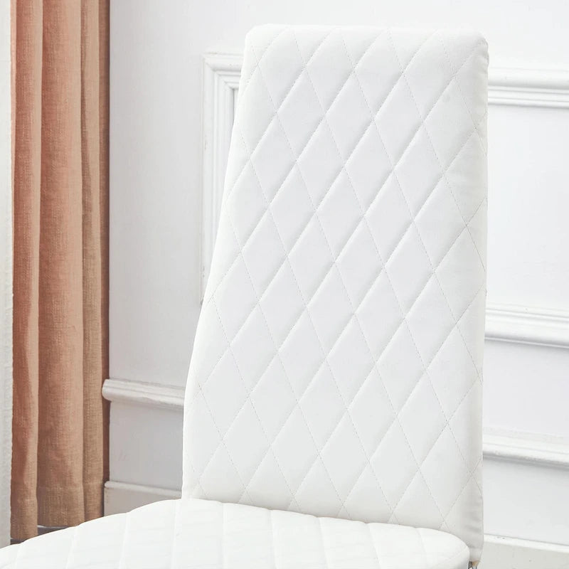 Ensemble de 6 chaises de salle à manger de style moderne-6