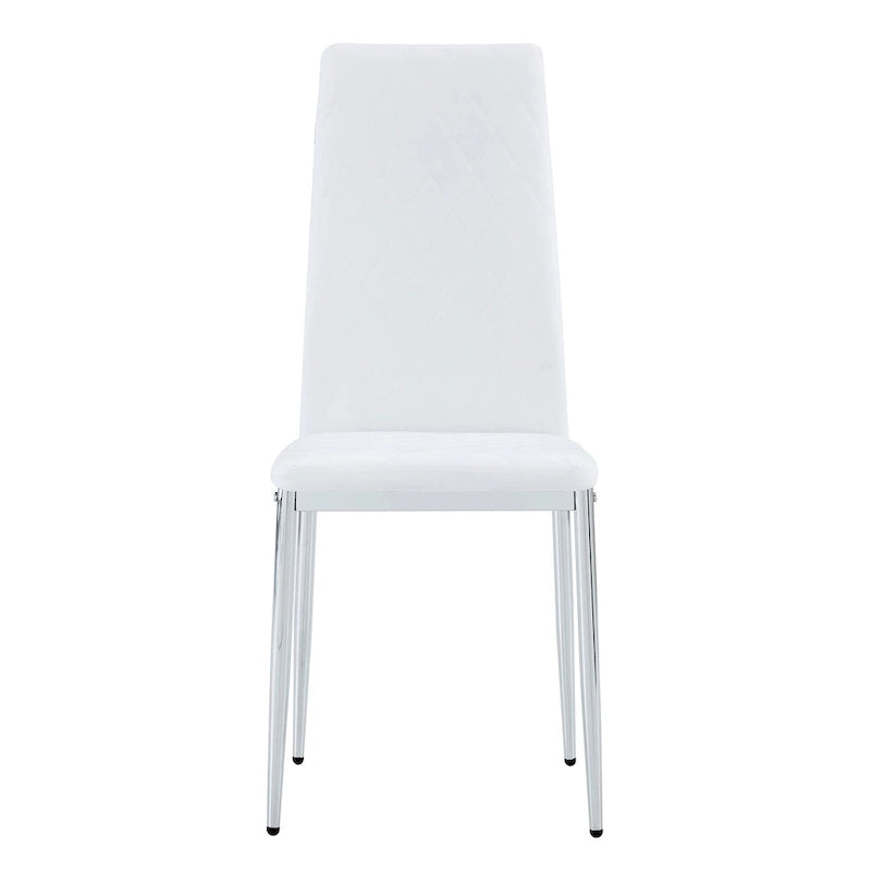 Ensemble de 6 chaises de salle à manger de style moderne-12