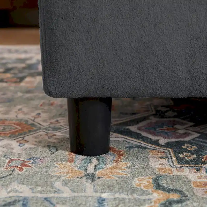 Canapé d'angle réversible de 102,56 pouces de large avec siège lounge-11