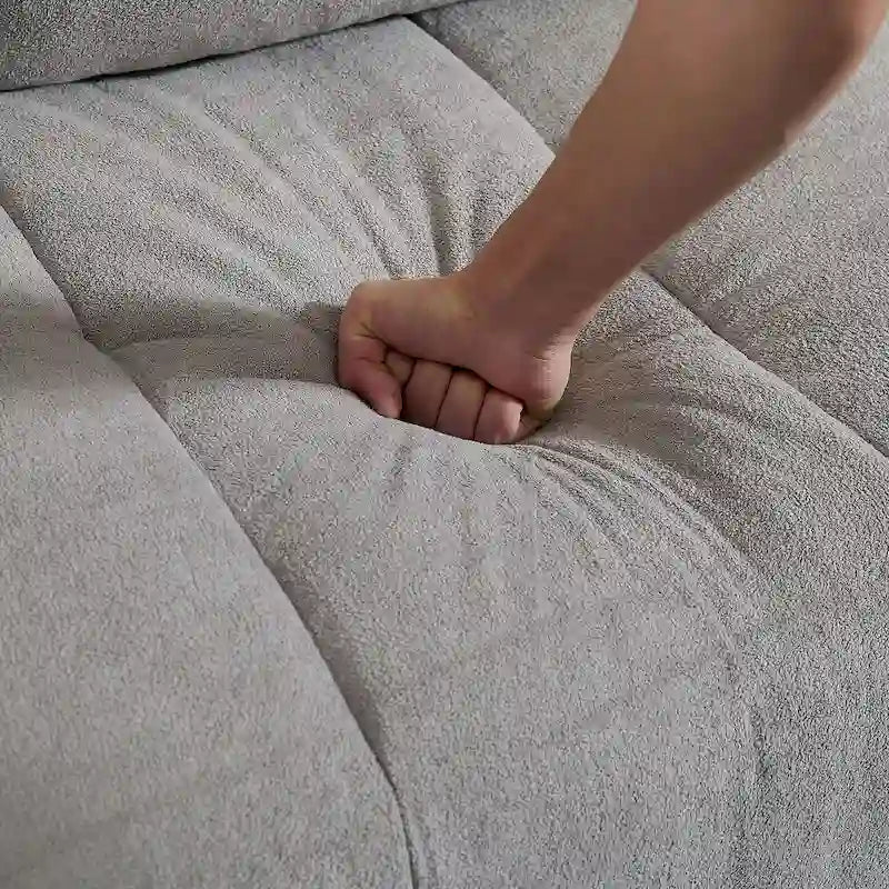 Canapé d'angle réversible de 102,56 pouces de large avec siège lounge-21