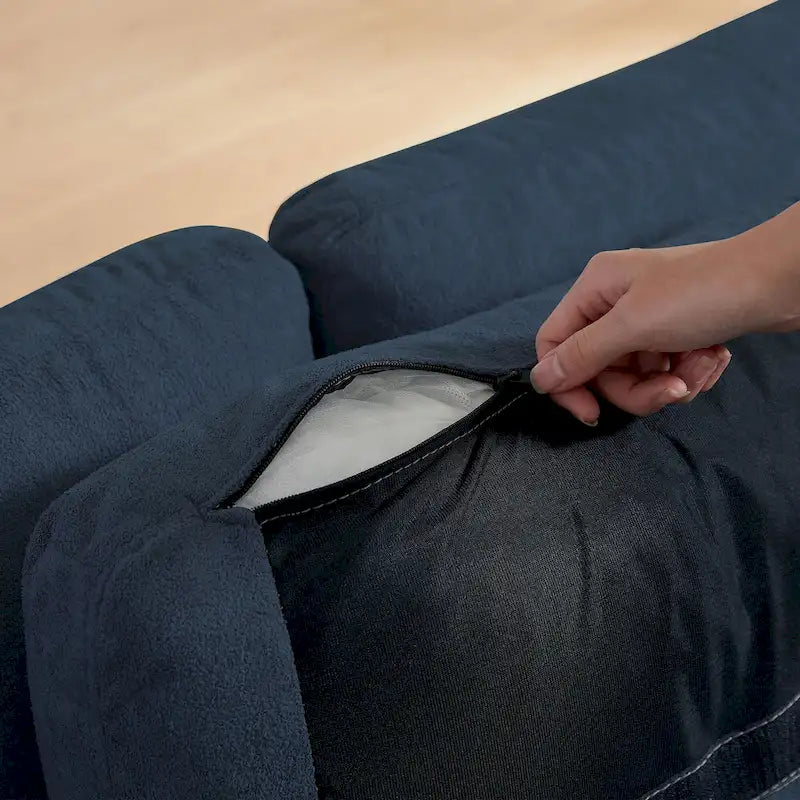 Canapé d'angle réversible de 102,56 pouces de large avec siège lounge-28