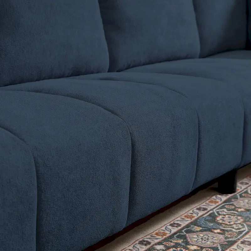 Canapé d'angle réversible de 102,56 pouces de large avec siège lounge-31