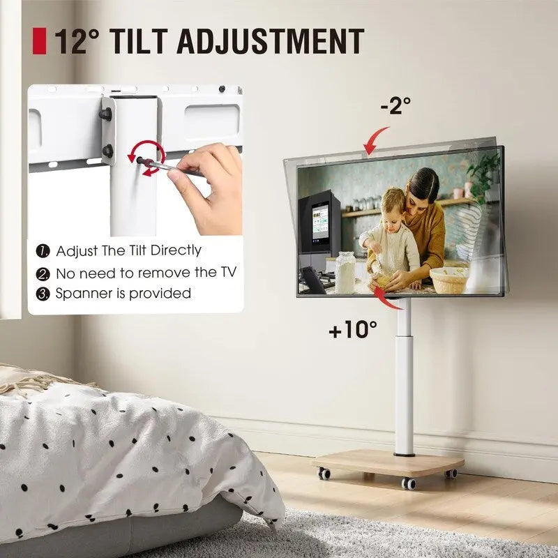 Meuble TV à roulettes