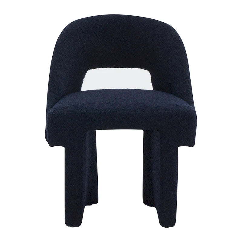 Ensemble de 2 fauteuils d'appoint modernes et élégants en tissu bouclé, avec structure en MDF, pour la maison, le bureau, le salon et la chambre.-32