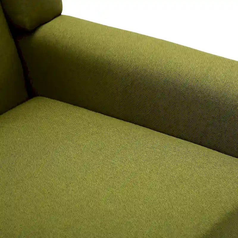 Ensemble de 2 fauteuils d'appoint modernes rembourrés-14