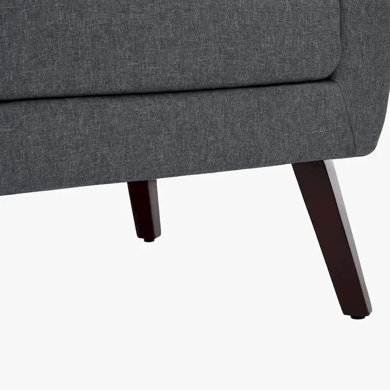 Ensemble de 2 fauteuils d'appoint modernes rembourrés-25