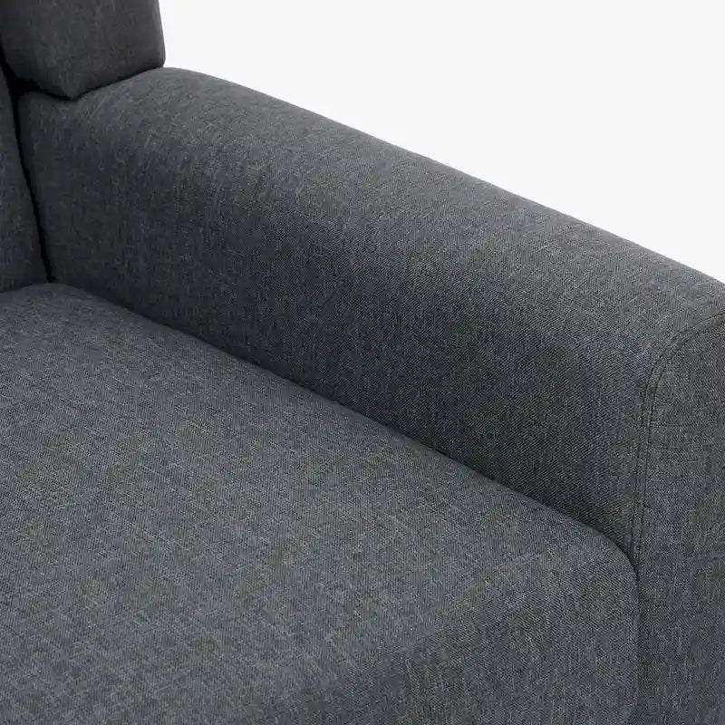 Ensemble de 2 fauteuils d'appoint modernes rembourrés-26