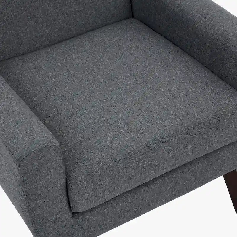 Ensemble de 2 fauteuils d'appoint modernes rembourrés-27