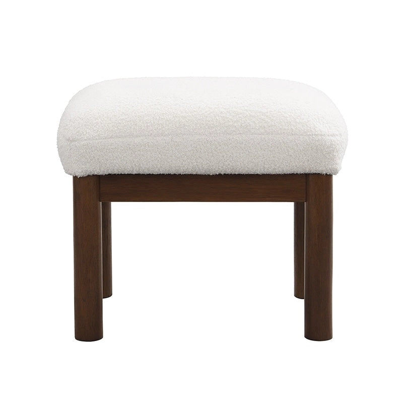 Fauteuil d'appoint style années 50 avec repose-pieds-8