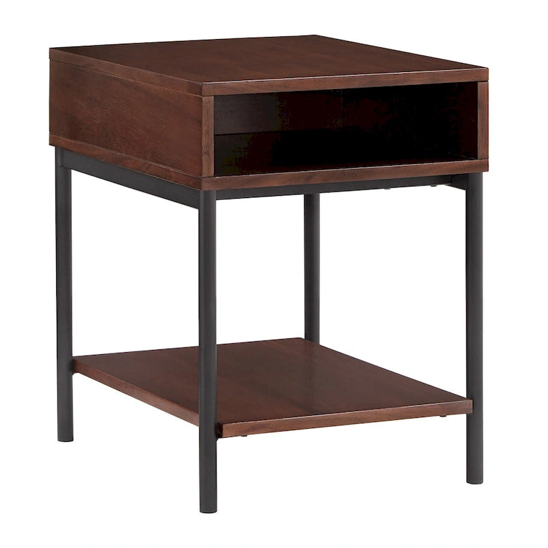 Tables rectangulaires à plateau relevable bicolores Elio par iNSPIRE Q Modern-9