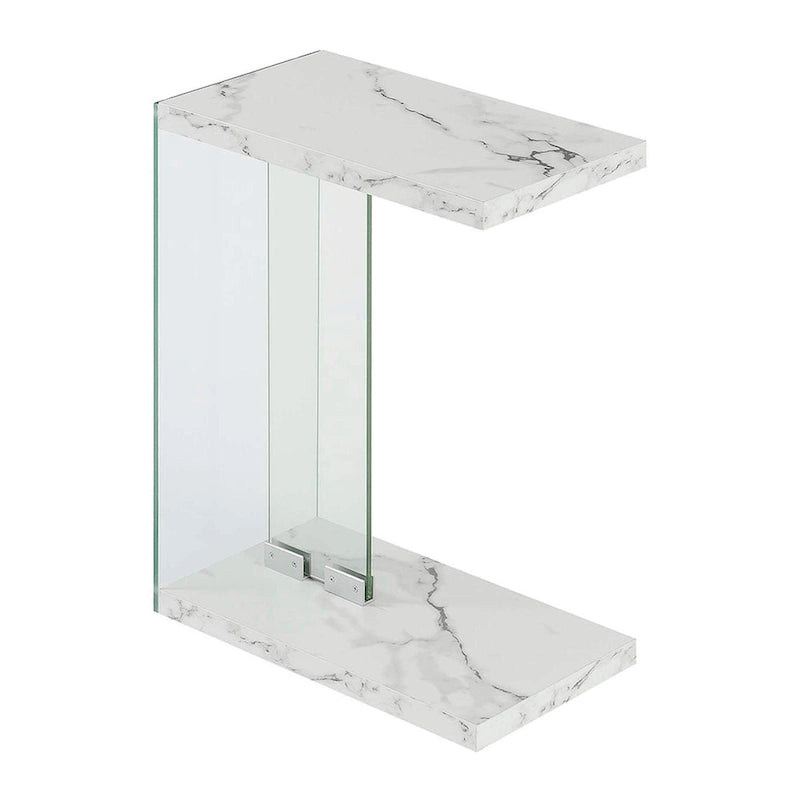 Table d'appoint en verre SoHo C de Convenience Concepts-7