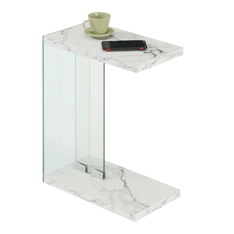 Table d'appoint en verre SoHo C de Convenience Concepts-8