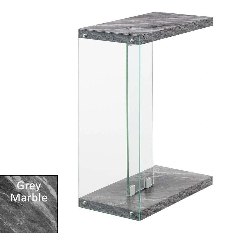 Table d'appoint en verre SoHo C de Convenience Concepts-15