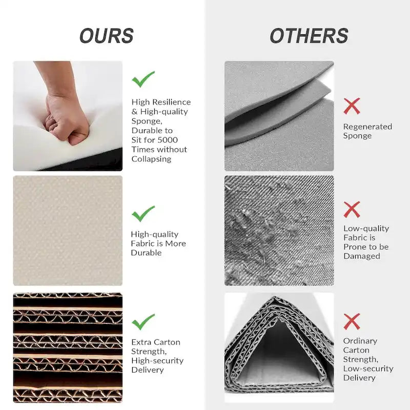 Fauteuil Francis de style moderne du milieu du siècle, capitonné, avec accoudoirs inclinés et pieds en bois massif, par HULALA HOME-11