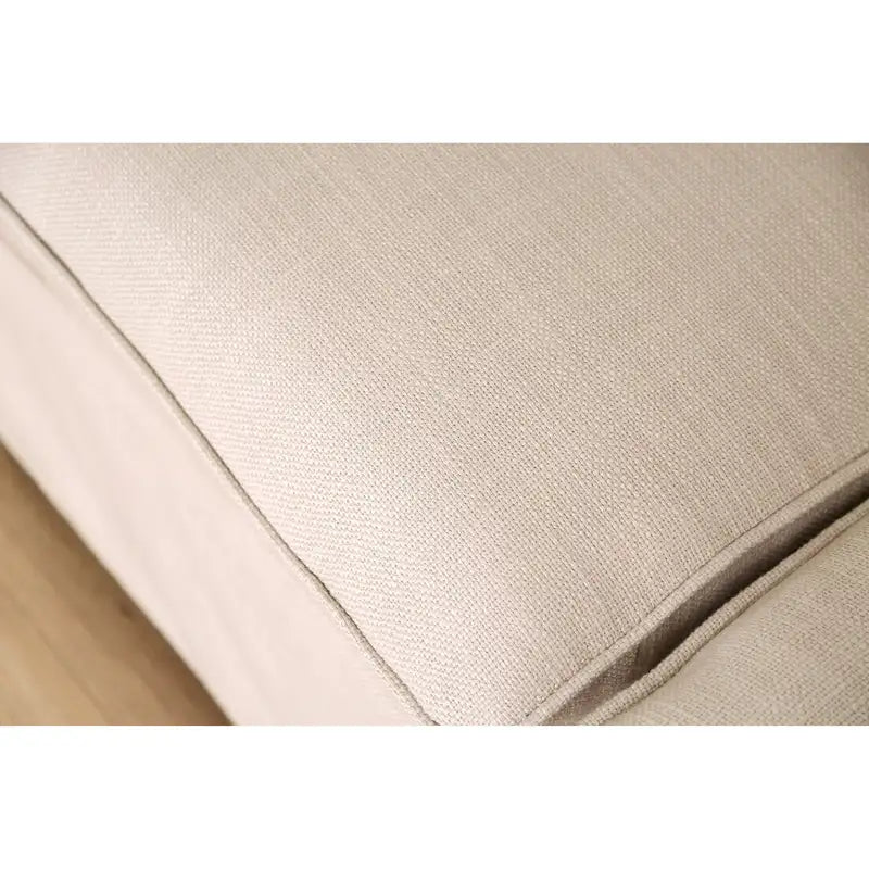 Canapé d'angle Gami en lin transitionnel avec jupe, par Furniture of America-6