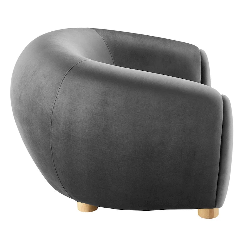 Fauteuil en velours haute performance-10