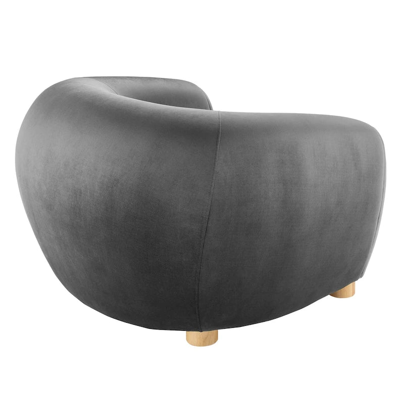 Fauteuil en velours haute performance-11