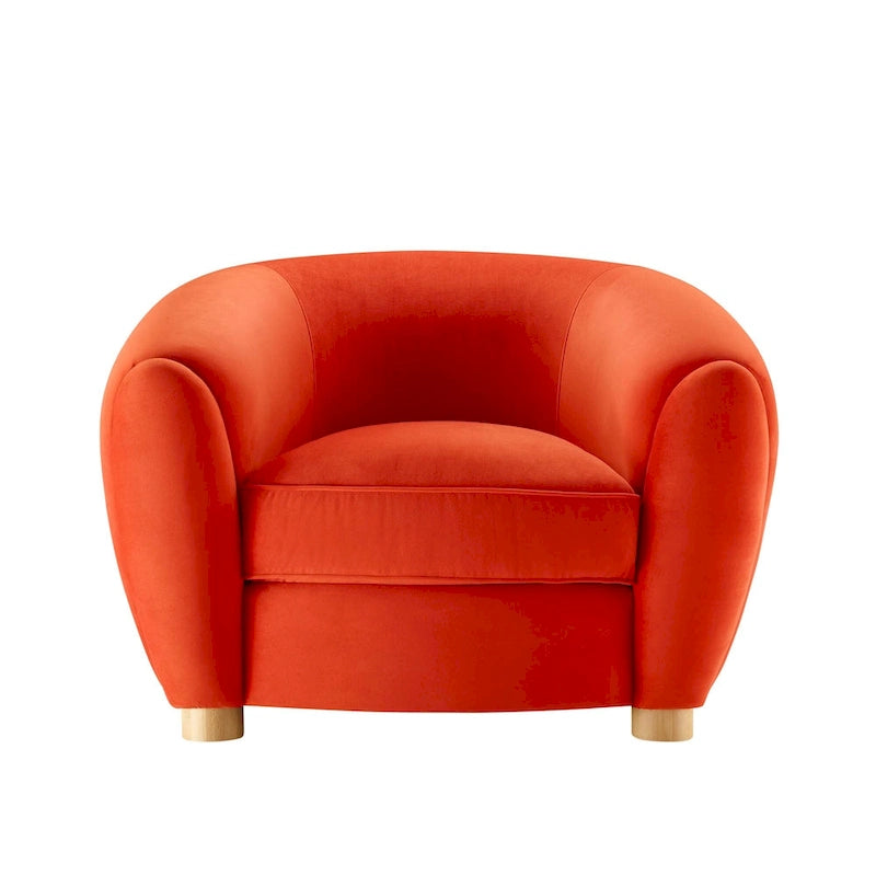 Fauteuil en velours haute performance-19