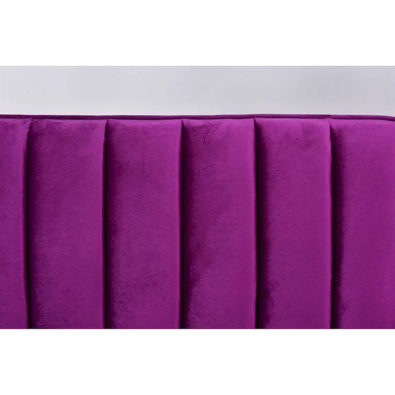 Canapé-lit convertible en velours Legend Furniture-7