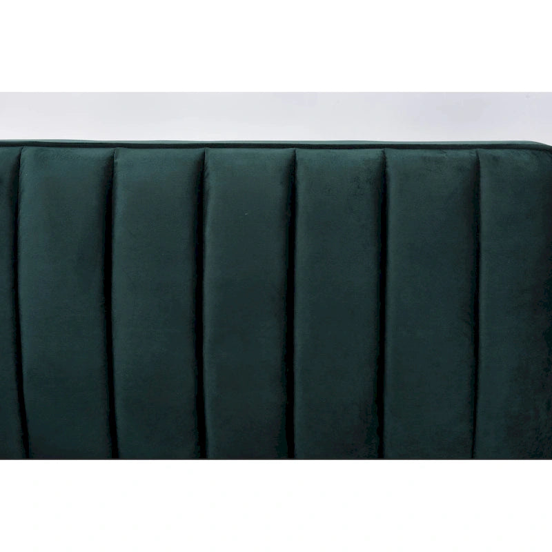 Canapé-lit convertible en velours Legend Furniture-32