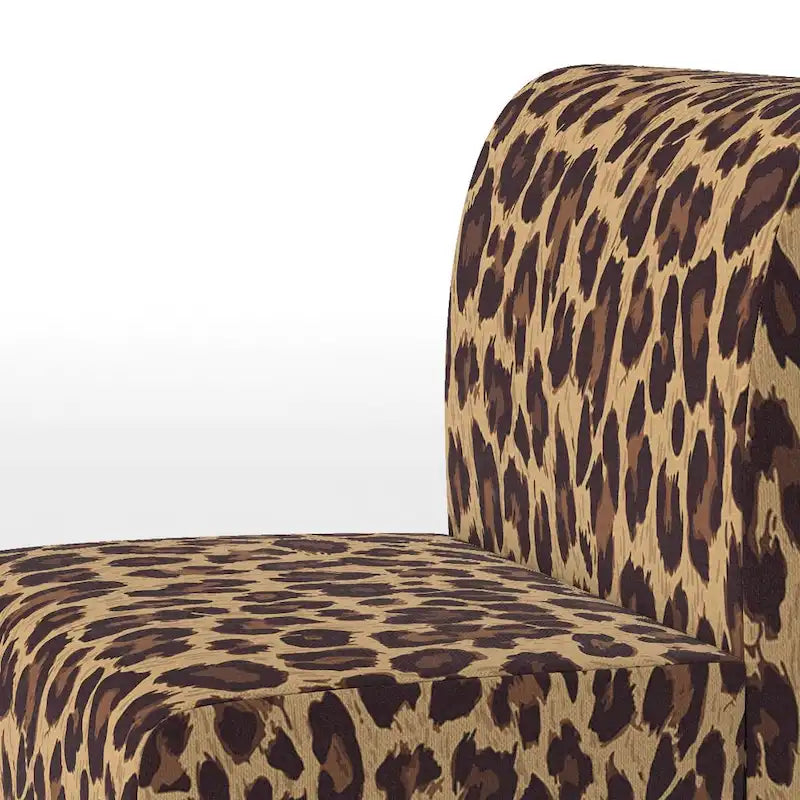 Fauteuil et fauteuil d'appoint capitonnés Designart Leopard Fur II pour cabane et chalet-9