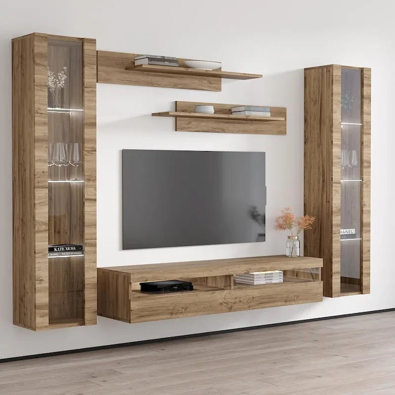 Centre de divertissement moderne suspendu Fly AB2 35TV-14