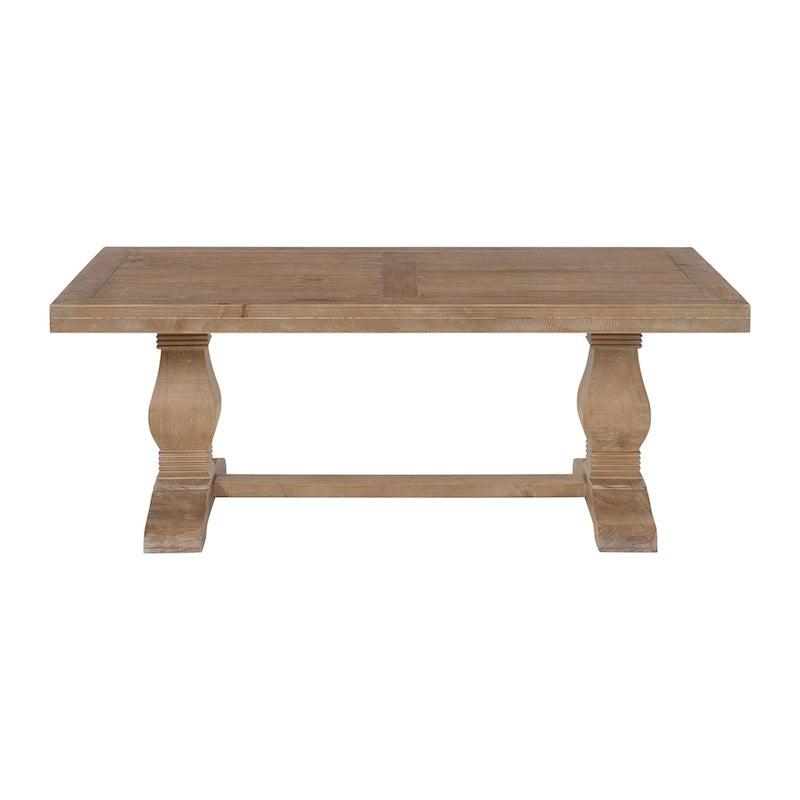 Table basse Napa 50 en bois massif sur pied-4