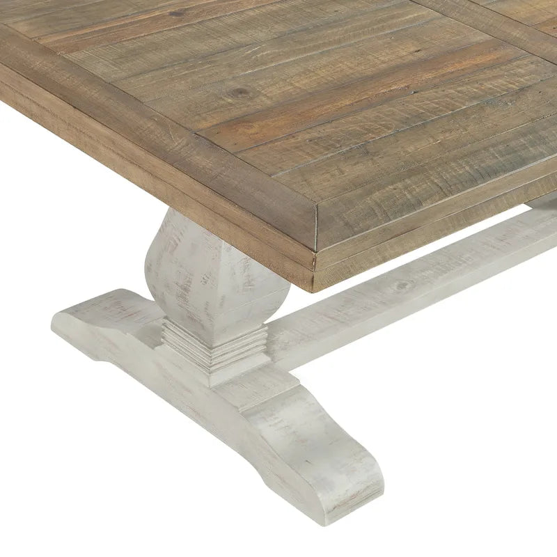 Table basse Napa 50 en bois massif sur pied-16
