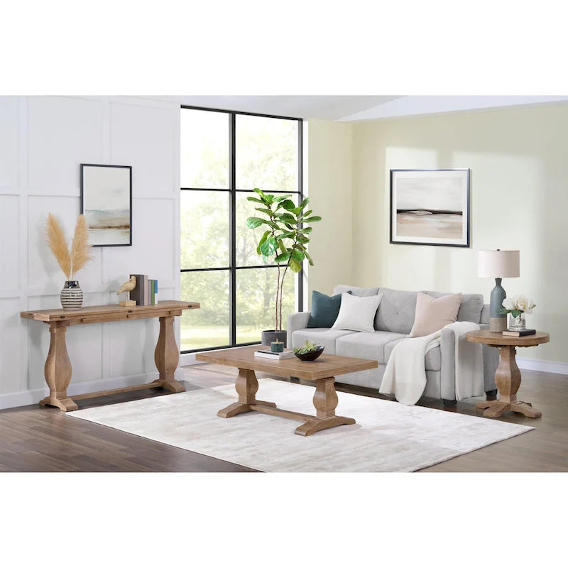 Table basse Napa 50 en bois massif sur pied-32