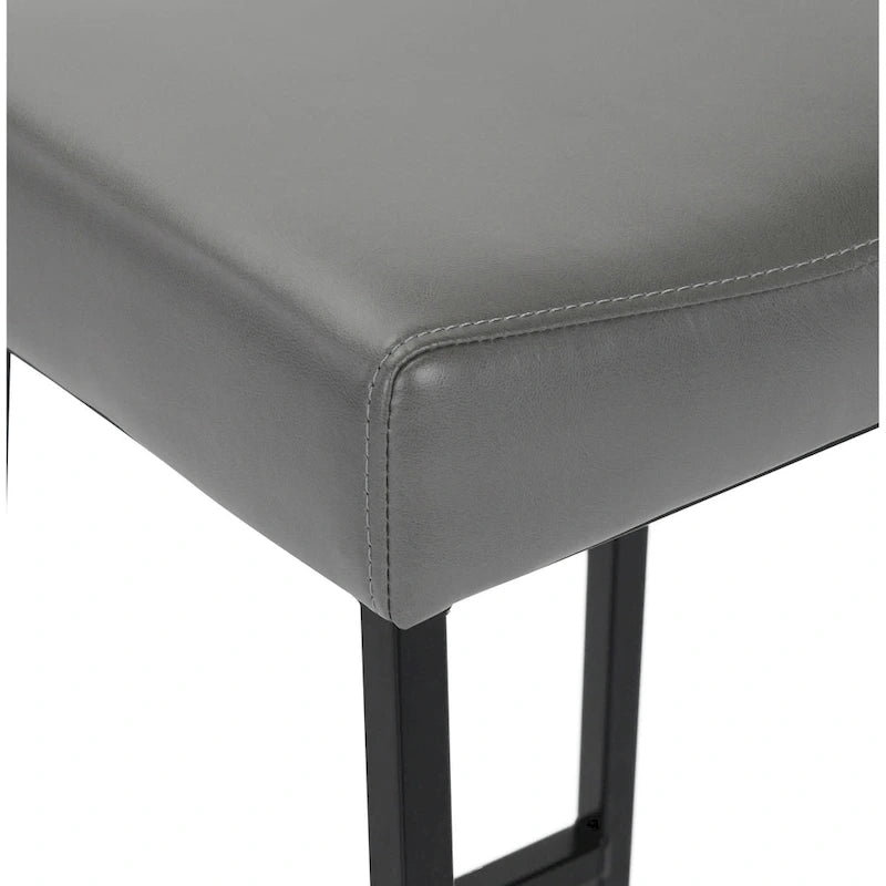 Tabouret de bar Amber 26 Gris fumé (lot de 2) - Hauteur d'assise 26-5