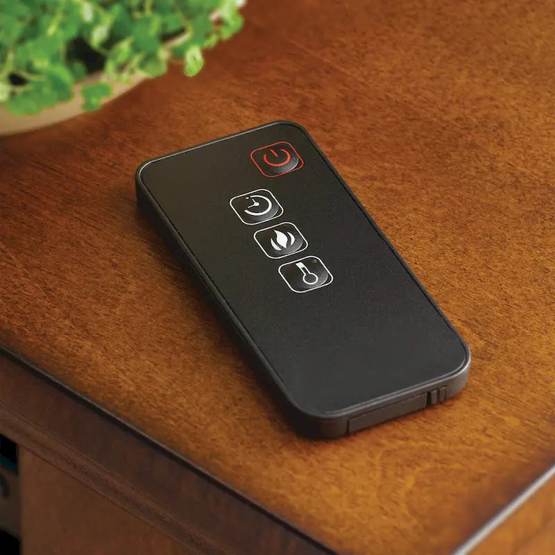 Meuble TV Pleasant Hearth Merrill 54 avec cheminée électrique couleur Merlot - 54 pouces de largeur-6