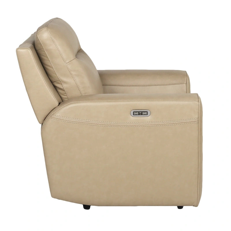 Fauteuil inclinable électrique Steve Silver Dayton en cuir pleine fleur-5