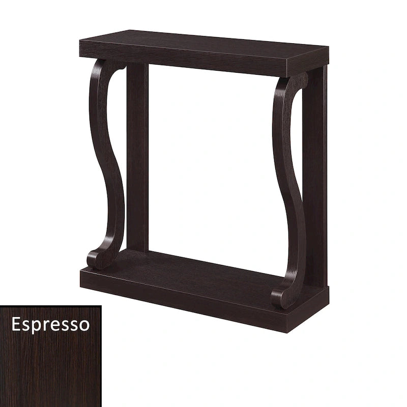 Console Newport Gramercy de Convenience Concepts avec étagère