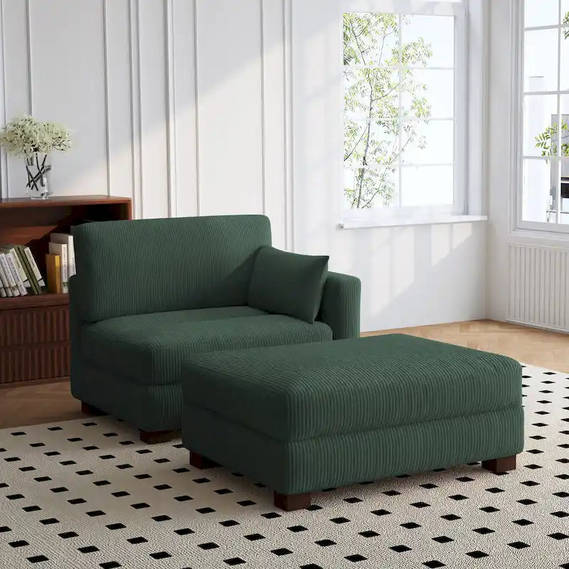 Ensemble de canapés d'angle modulables convertibles 88 pouces-15