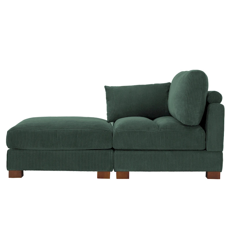 Ensemble de canapés d'angle modulables convertibles 88 pouces-21