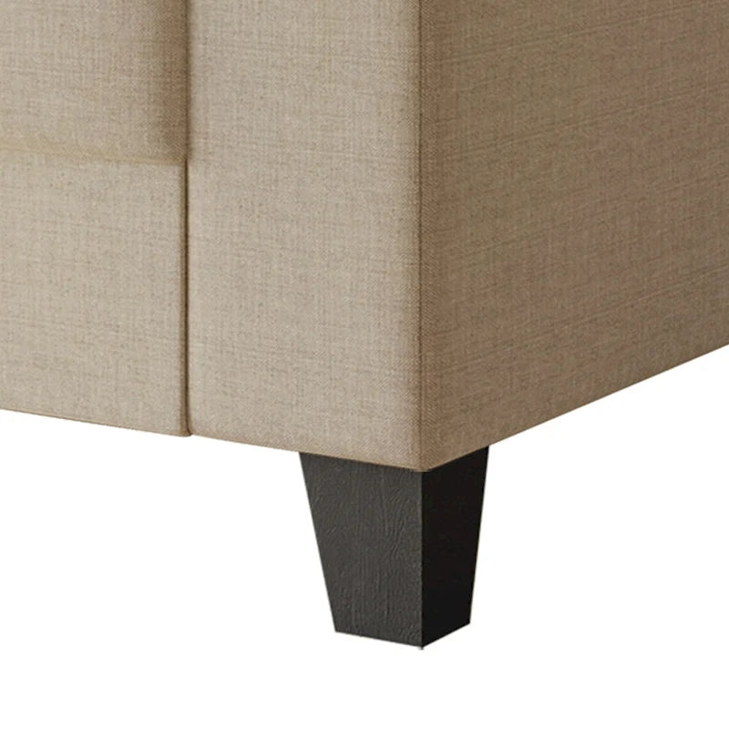 Canapé CraftPorch en lin de style simple-3