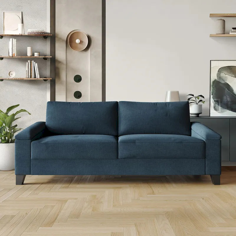 Canapé CraftPorch en lin de style simple-13