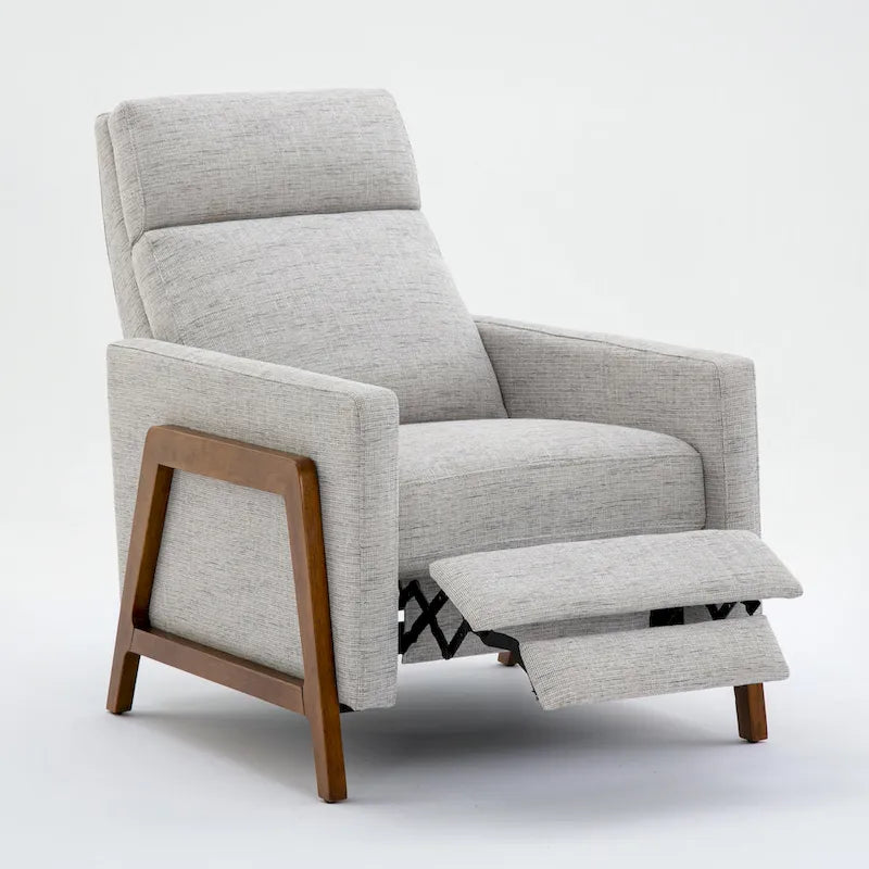 Fauteuil inclinable Vinton à dossier relevable en tissu haute performance de Greyson Living-26
