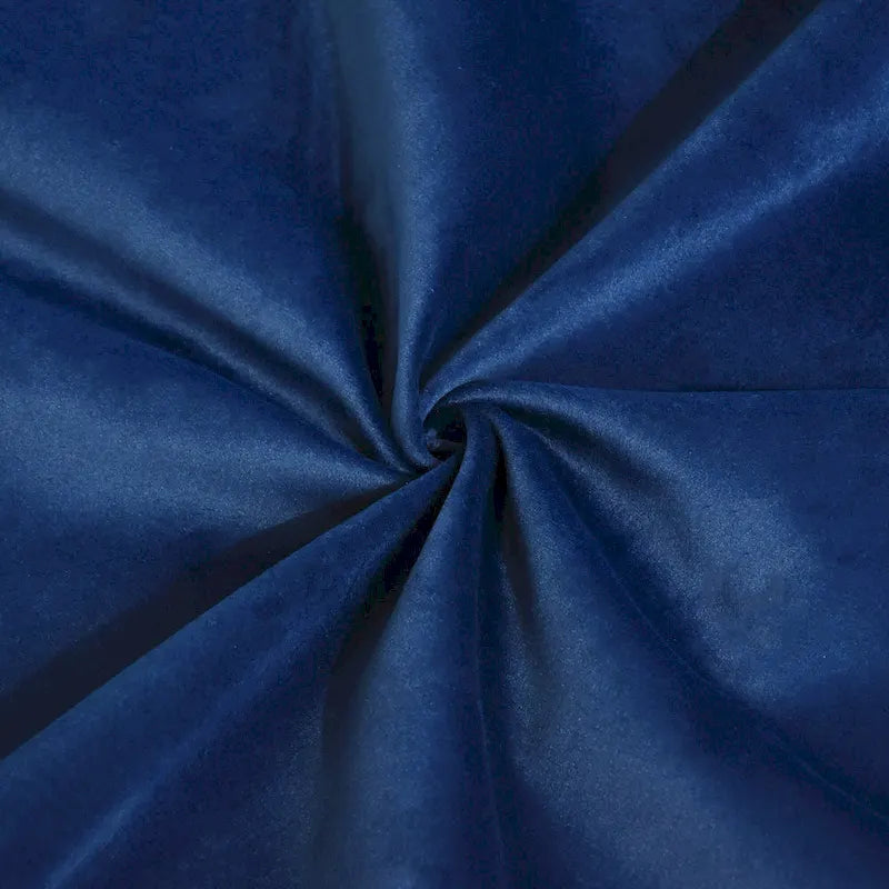 Canapé d'angle rembourré en velours bleu-14