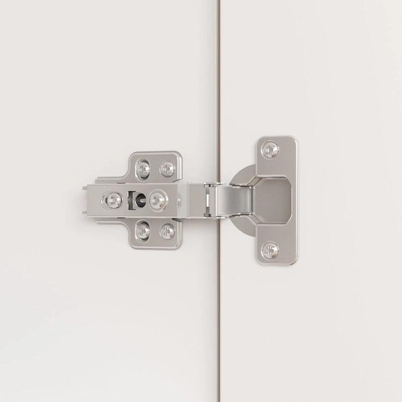 Meuble TV bibliothèque avec rangement et éclairage d'ambiance, blanc/noir-13