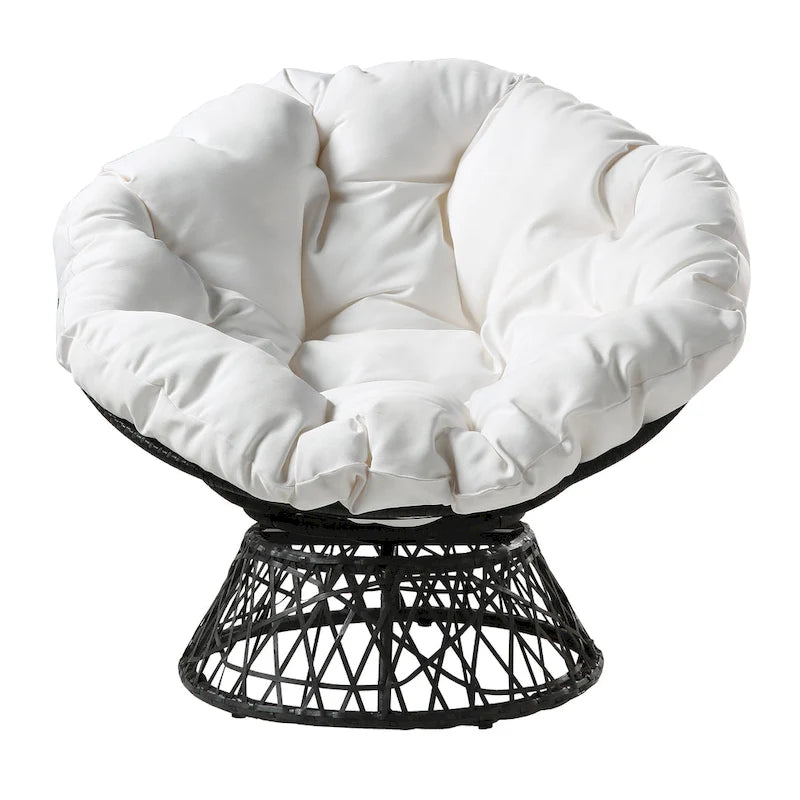Fauteuil Papasan en osier tressé Avoca de Curated Nomad-17