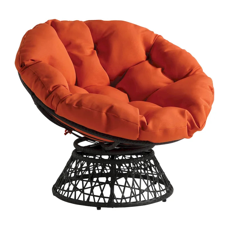 Fauteuil Papasan en osier tressé Avoca de Curated Nomad-18